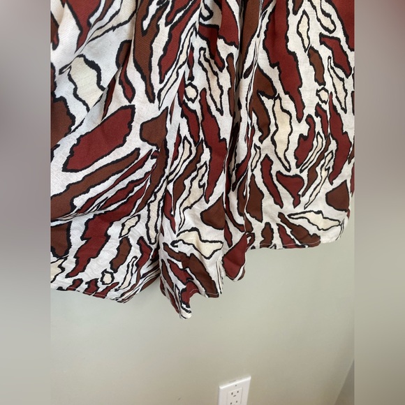 REISS Tara Wrap Front Printed Playsuit Romper Size 4 - Picture 13 of 16